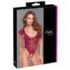 Body Cottelli bordowe z perełkami L