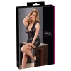 Sukienka wetlook Cottelli CURVES czarna 2XL