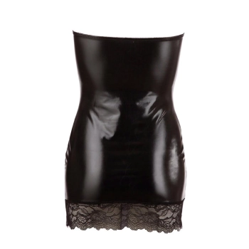 Sukienka wet look halter Cottelli PARTY czarna L