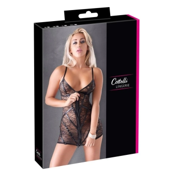 Sukienka koronkowa Cottelli LINGERIE czarna S