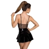 Vinyl Mini Dress L