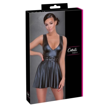 Sukienka rozkloszowana Cottelli PARTY czarna L