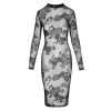 Dress Flock Print M