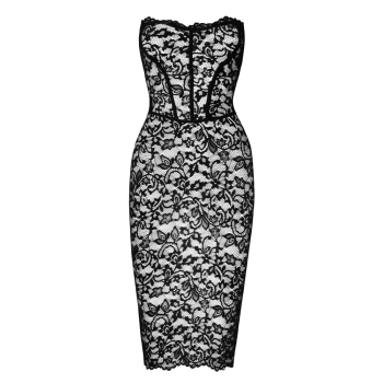 Noir Dress Lace M