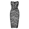 Noir Dress Lace XL