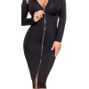 Body Cottelli BONDAGE z otwartym krokiem i kajdankami czarne XL