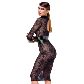 Noir Dress Lace S