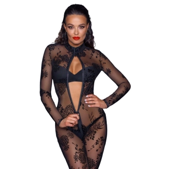 Noir Jumpsuit Flock S
