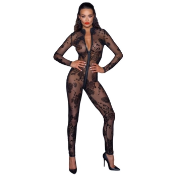 Noir Jumpsuit Flock L