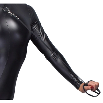 Noir Catsuit leash L