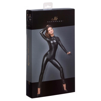 Noir Catsuit leashXL