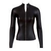 Top z długim rękawem Cottelli PARTY czarny L zip
