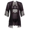 Chemise Set black M