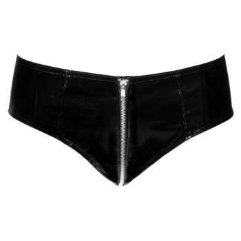 Vinyl Pants with a Zip S