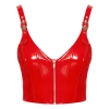 Vinyl Top Zip red L