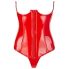 Vinyl Corset red M