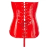 Vinyl Corset red M