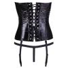 Vinyl Corset black XL