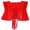 Vinyl Waist Cincher red XL