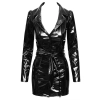 Vinyl Dress L