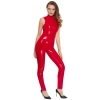 Vinyl Jumpsuit red M