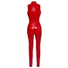 Vinyl Jumpsuit red L