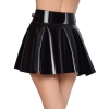 Vinyl Mini Skirt S