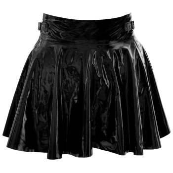 Vinyl Mini Skirt S