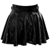 Vinyl Mini Skirt L