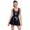 Vinyl Dress black 2XL