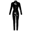 Vinyl Jumpsuit Black M