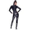 Vinyl Jumpsuit Black L