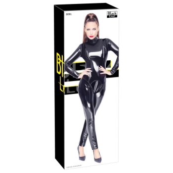 Vinyl Jumpsuit Black L
