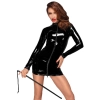 Noir Dress Zip L