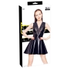Vinyl Dress with Lace M