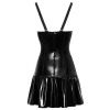Vinyl dress flared S