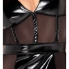 Vinyl Dress w. Mesh L