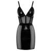 Vinyl Dress w. Mesh XL