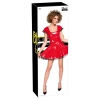 Vinyl Dress red M