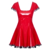 Vinyl Dress red XL