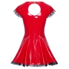 Vinyl Dress red XL