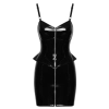 Vinyl Dress Peplum XL