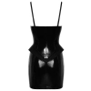 Vinyl Dress Peplum XL