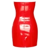 Vinyl Dress red M