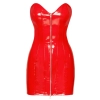 Vinyl Dress red XL