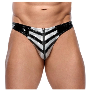 Vinyl Thong Men XL