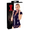 Latex Shirt Zip black 2XL