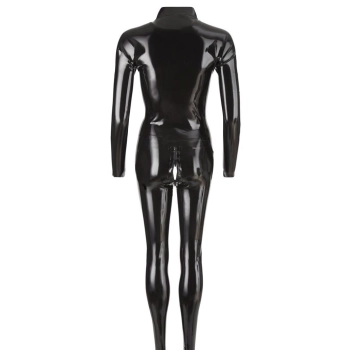 Latex Catsuit black XS