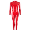 Latex Catsuit red XS