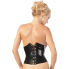 Latex Waist Cincher black S